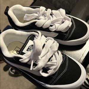 Vans Classic Black and White Low-Tops